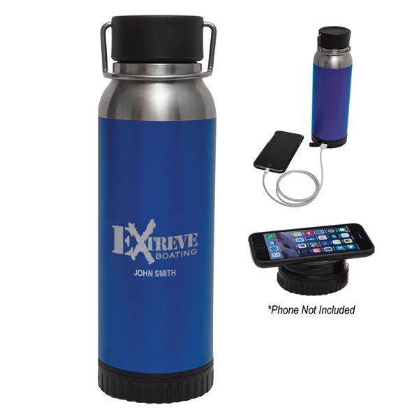22 Oz. Carter Stainless Steel Bottle With Wireless Charge... - Image 10