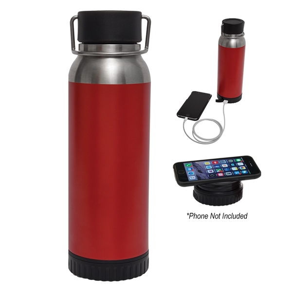 22 Oz. Carter Stainless Steel Bottle With Wireless Charge... - Image 12