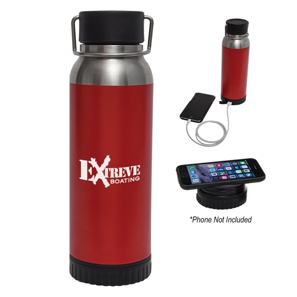 22 Oz. Carter Stainless Steel Bottle With Wireless Charge... - Image 16
