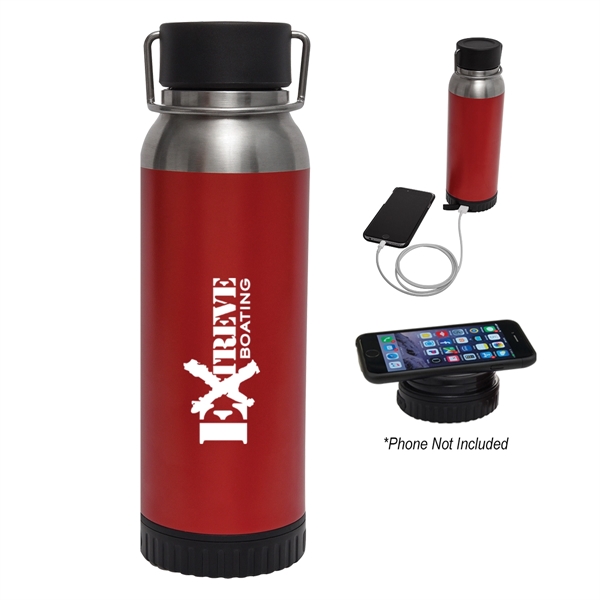 22 Oz. Carter Stainless Steel Bottle With Wireless Charge... - Image 21
