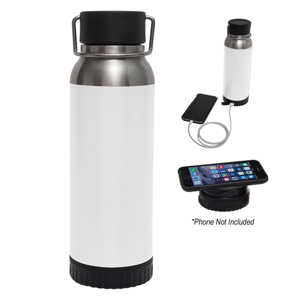 22 Oz. Carter Stainless Steel Bottle With Wireless Charge... - Image 22