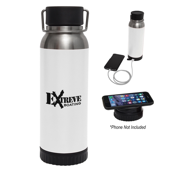 22 Oz. Carter Stainless Steel Bottle With Wireless Charge... - Image 24