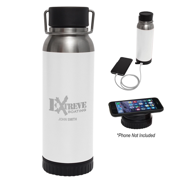 22 Oz. Carter Stainless Steel Bottle With Wireless Charge... - Image 26