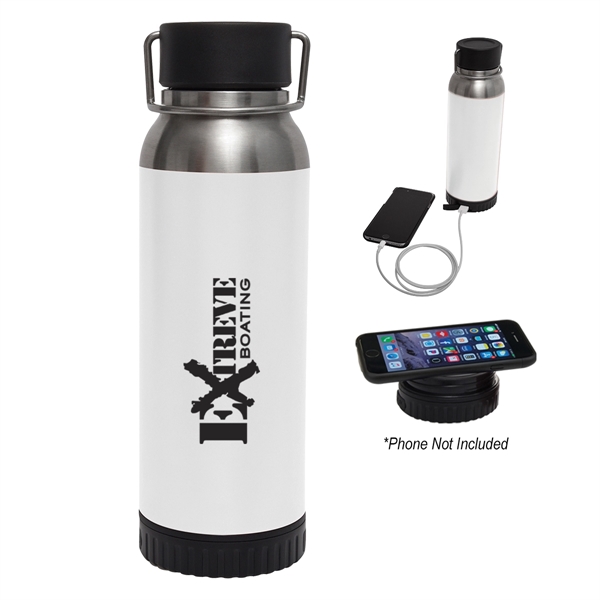 22 Oz. Carter Stainless Steel Bottle With Wireless Charge... - Image 27