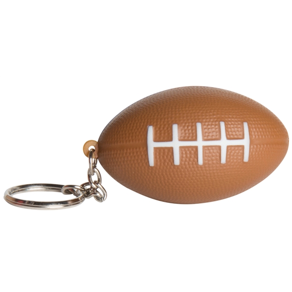 Squeezies® Football Keyring Stress Reliever - Image 1