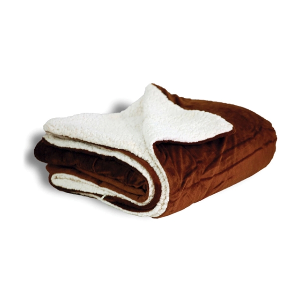 Micro Soft Touch Sherpa Blanket - Image 7