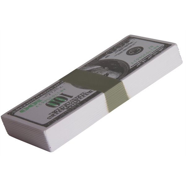 One Hundred Dollar Bill Stack Squeezies® Stress Reliever - Image 2