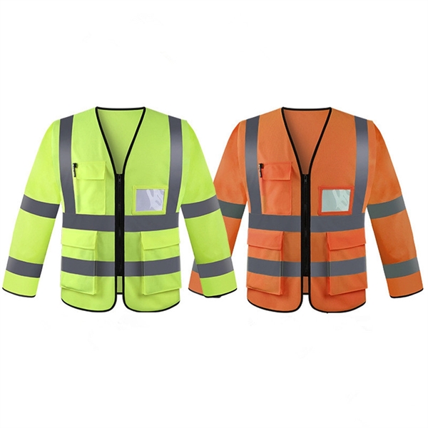 High Visibility Breathable Workwear Safety Jacket