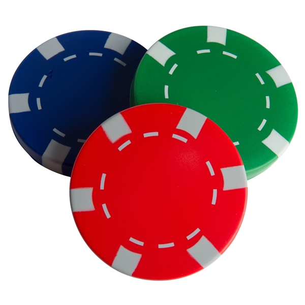 Squeezies® Casino Chip Stress Reliever - Image 1