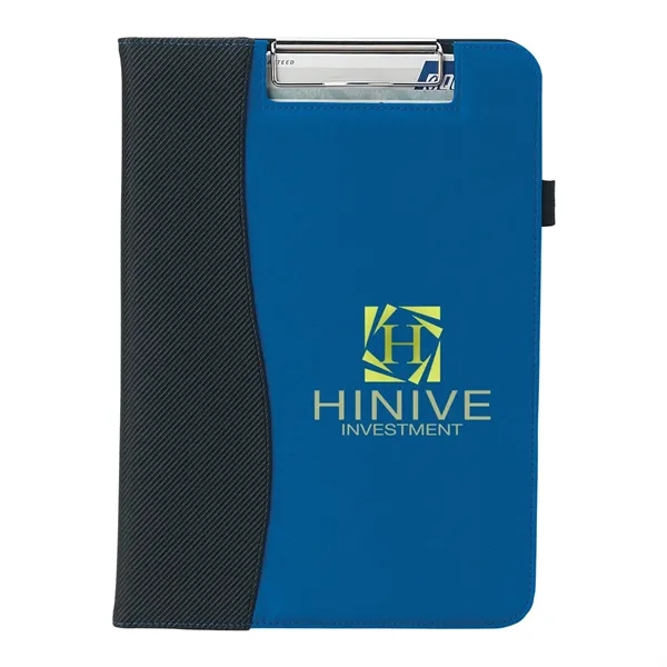 Microfiber Clip Board With Embossed PVC Trim - Image 6