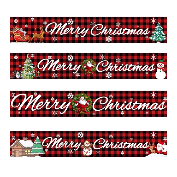 Large Merry Christmas Banner - Image 6