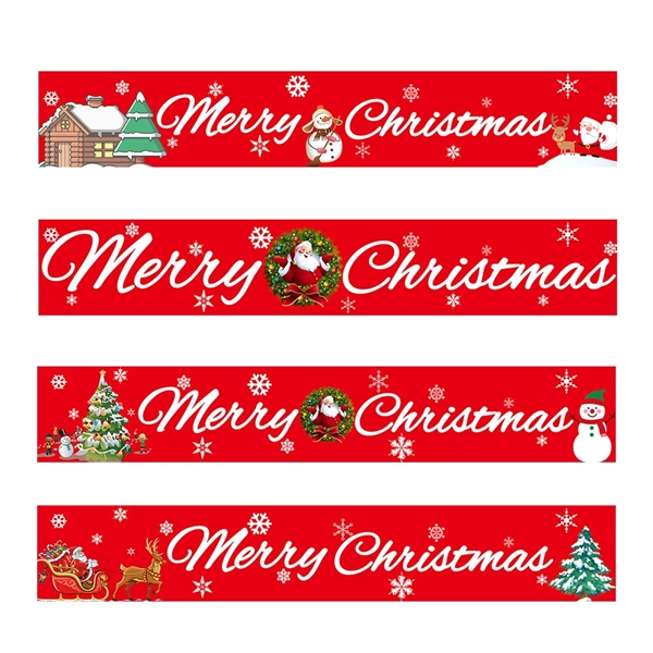 Large Merry Christmas Banner - Image 7