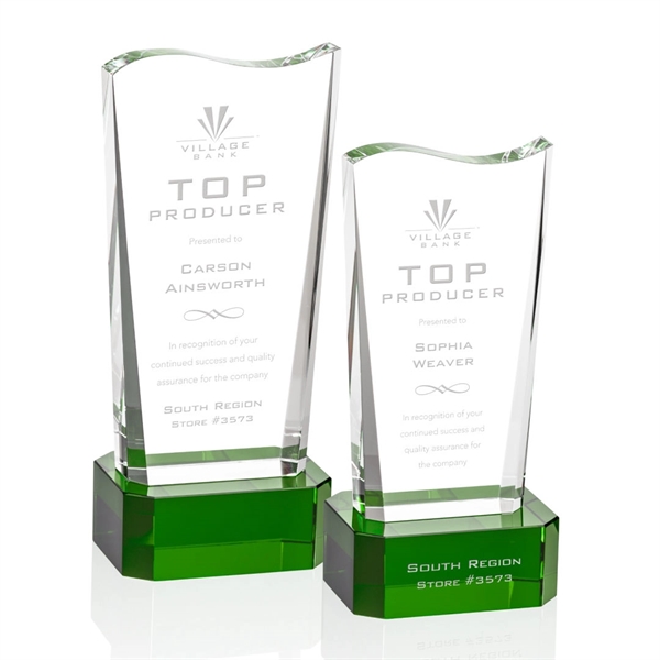 Violetta Award on Base - Green - Image 1