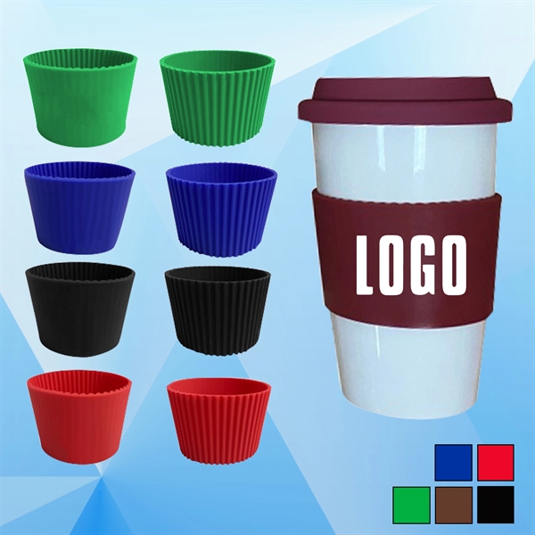 Silicone Bottle/Cup Tumbler/Holder - Image 1