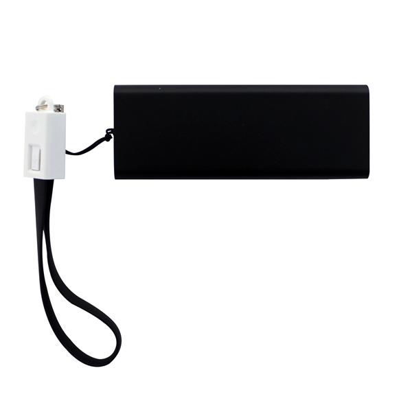 Flat Power Bank With Cable - Image 2
