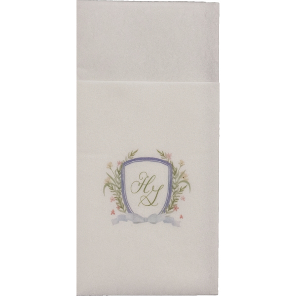 Almost Linen Pocket Napkin - White - Digital