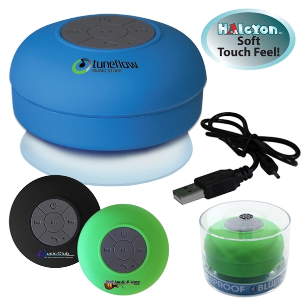 Halcyon® Waterproof Bluetooth® Speaker, Full Color Digital - Image 5