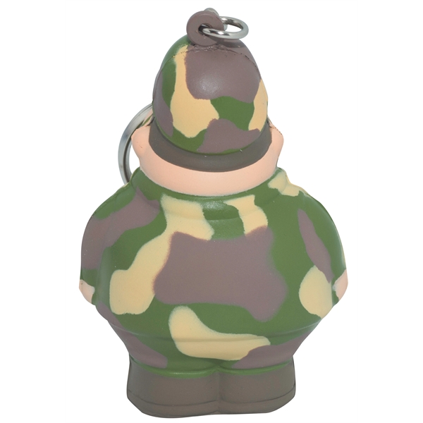 Army Bert™ Squeezies® Keychain - Image 2