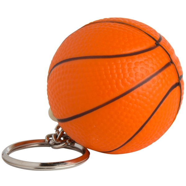 Squeezies® Basketball Keyring Stress Reliever - Image 3
