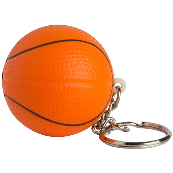 Squeezies® Basketball Keyring Stress Reliever - Image 1