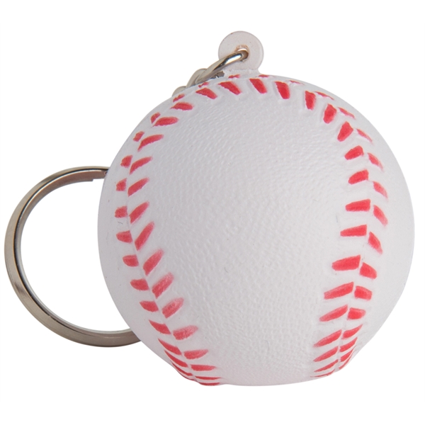 Squeezies® Baseball Keyring Stress Reliever - Image 1