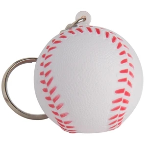 Squeezies® Baseball Keyring Stress Reliever
