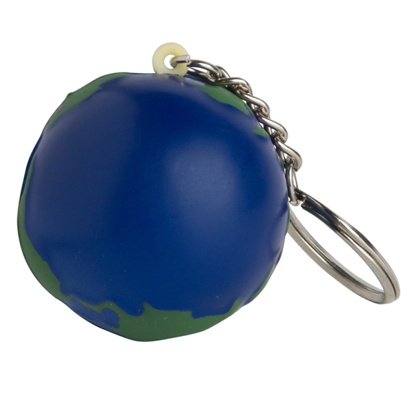 Squeezies® Earth Keyring Stress Reliever - Image 2