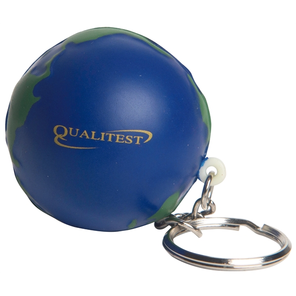 Squeezies® Earth Keyring Stress Reliever - Image 5
