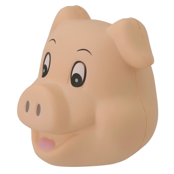 Squeezies® Cute Pig Head stress reliever - Image 1
