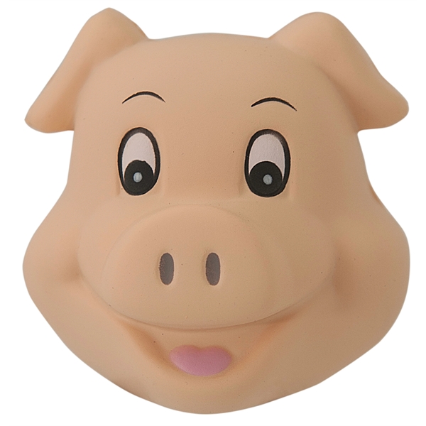 Squeezies® Cute Pig Head stress reliever - Image 5