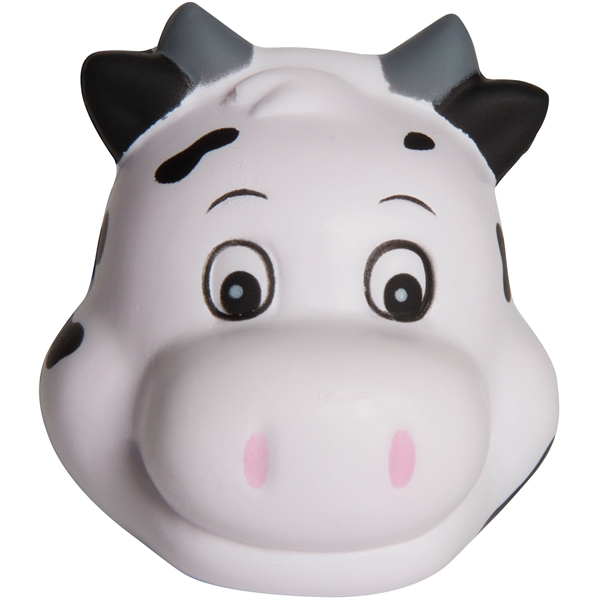 Squeezies® Cute Cow Head Stress Reliever - Image 4