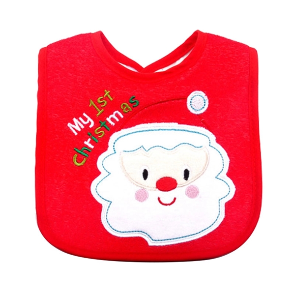 Cloth Baby Bibs Christmas Theme     - Image 2