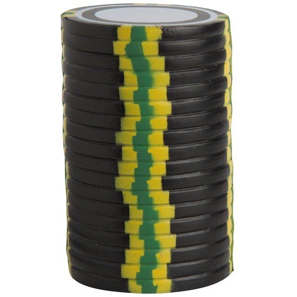 Squeezies® Casino Chips Stack Stress Reliever - Image 1