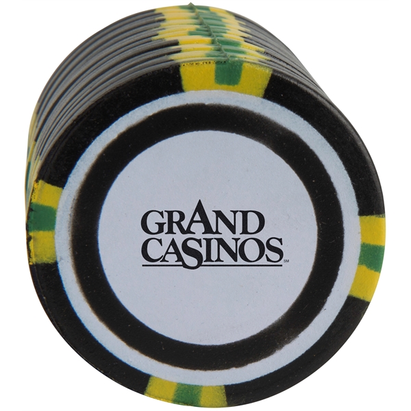 Squeezies® Casino Chips Stack Stress Reliever - Image 2