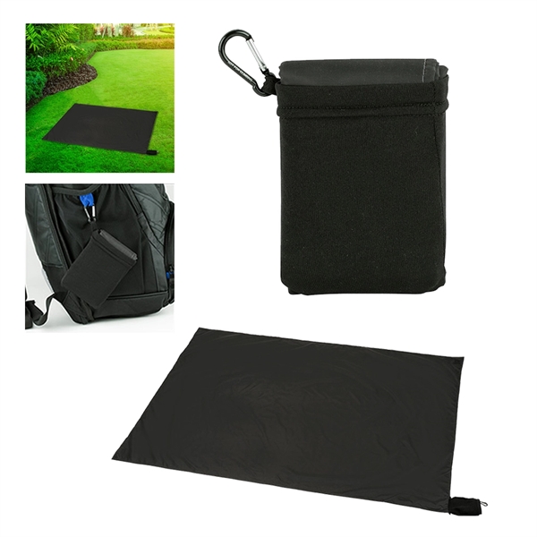 Waterproof Picnic Blanket-in-a-Pouch - Image 5