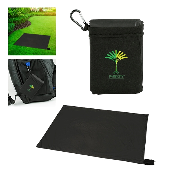 Waterproof Picnic Blanket-in-a-Pouch - Image 1