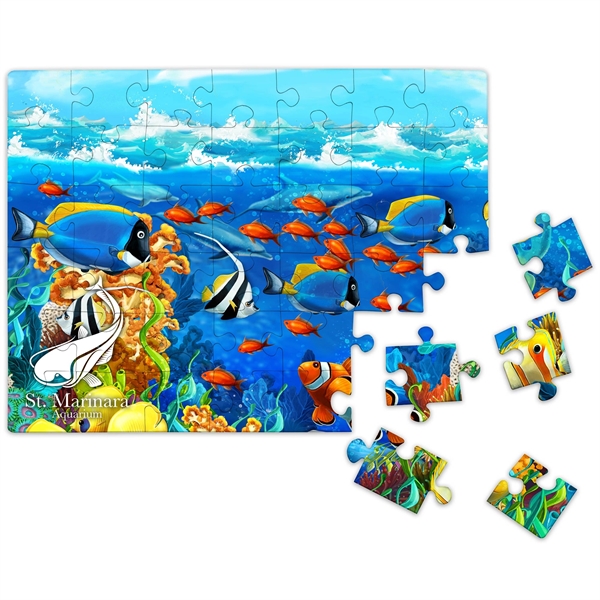 Full Color Custom Jigsaw Puzzle - Image 1