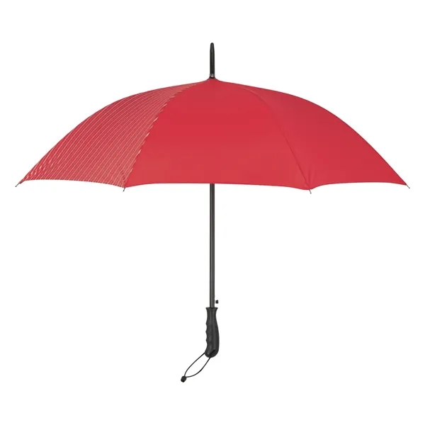 46" Arc Stripe Accent Panel Umbrella - Image 22