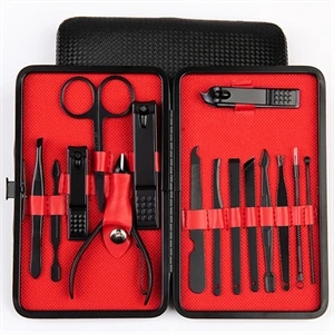15 In 1 Stainless Steel Manicure Set