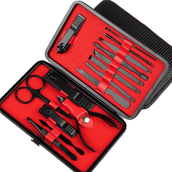 15 In 1 Stainless Steel Manicure Set - Image 2