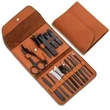 16pcs Manicure Set With PU Leather Case