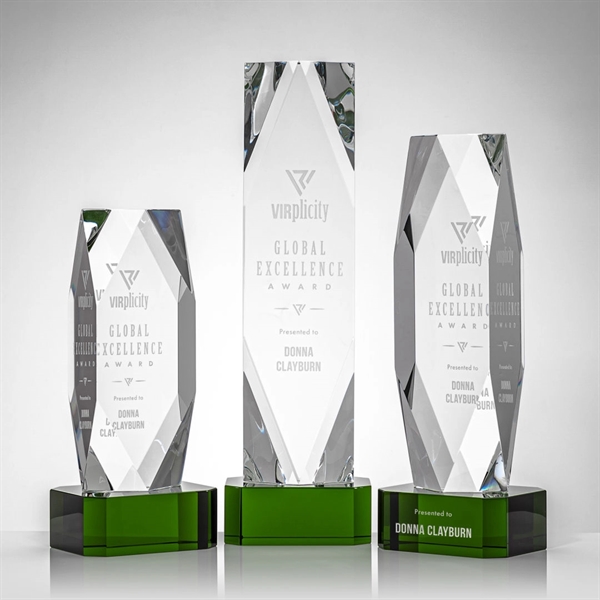 Delta Award on Base -  Green - Image 1