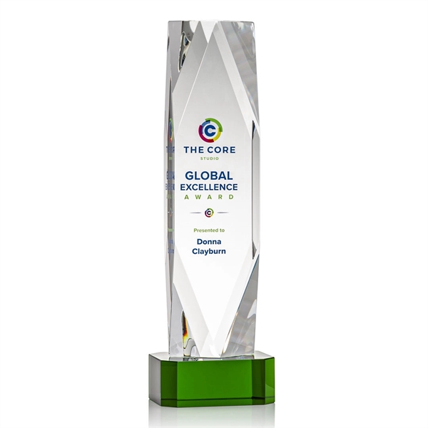 Delta VividPrint™ Award on Base - Green - Image 4