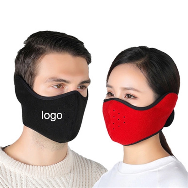 Winter Outdoor Face Mask with Ear Muffs - Image 1