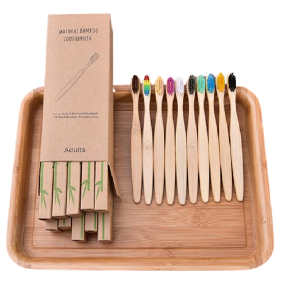 Eco Friendly Bamboo Toothbrush With Case