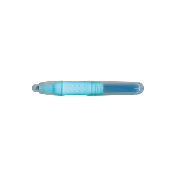 Clear Barrel Highlighter with Comfort Grip - Image 2