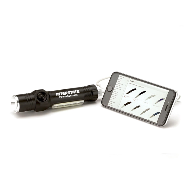 Magnetic Rechargeable LED Worklight with Power Bank - Image 1