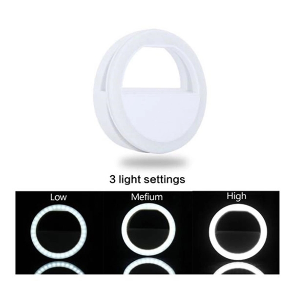 Chargeable Phone Selfie Ring Light for Smart Phone - Image 3