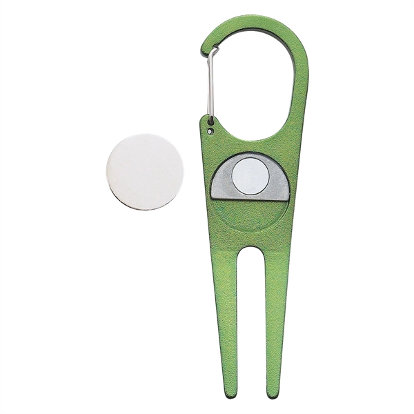 Aluminum Divot Tool With Ball Marker - Image 17