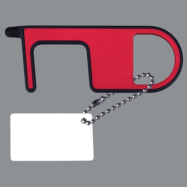 PPE Door Opener Closer No-Touch Tool w/ Card Key Chain - Image 4